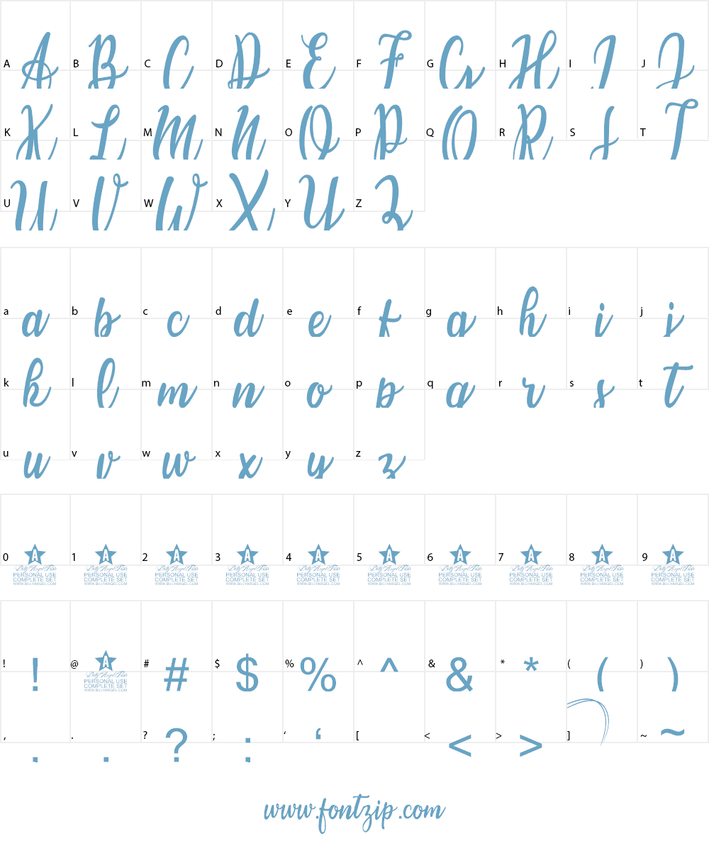 Candice Font Character